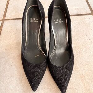 Stuart Weitzman Black Women's Heels 8